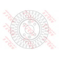 DF6534 TRW Тормозной диск