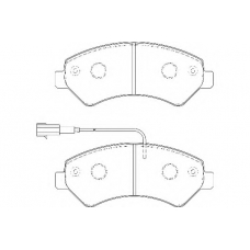 WBP24467A WAGNER LOCKHEED Комплект тормозных колодок, дисковый тормоз