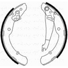 153-379 CIFAM Комплект тормозных колодок