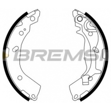 GF0745 BREMSI Комплект тормозных колодок