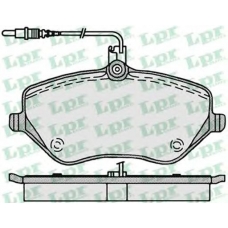 05P1202 LPR Комплект тормозных колодок, дисковый тормоз