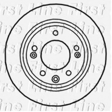 FBD1783 FIRST LINE Тормозной диск