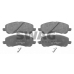 80 91 6741 SWAG Комплект тормозных колодок, дисковый тормоз