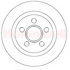 562270B BENDIX Тормозной диск
