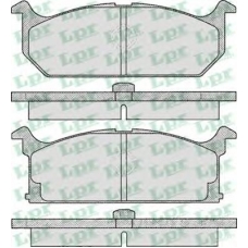 05P291 LPR Комплект тормозных колодок, дисковый тормоз