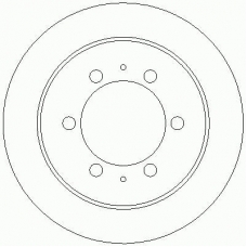 D2384 ROULUNDS Тормозной диск