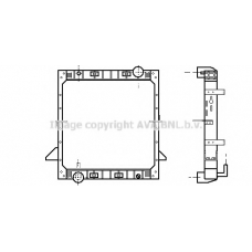 IVA2008 AVA Радиатор, охлаждение двигателя