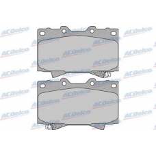 AC892881D AC Delco Комплект тормозных колодок, дисковый тормоз