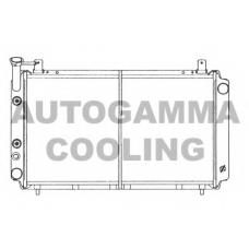 100640 AUTOGAMMA Радиатор, охлаждение двигателя