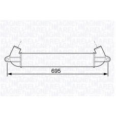 351319203440 MAGNETI MARELLI Интеркулер
