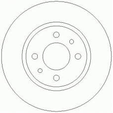 D2009 ROULUNDS Тормозной диск