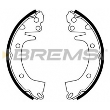 GF0732 BREMSI Комплект тормозных колодок
