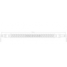 2376 REMKAFLEX Тормозной шланг