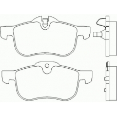 MDK0185 MINTEX Комплект тормозов, дисковый тормозной механизм