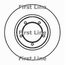 FBD063 FIRST LINE Тормозной диск