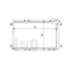 050-016-0001 LORO Конденсатор, кондиционер