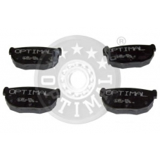 9443 OPTIMAL Комплект тормозных колодок, дисковый тормоз