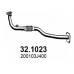 32.1023 ASSO Труба выхлопного газа