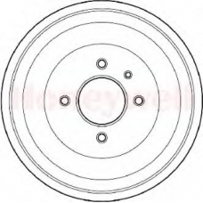 329029B BENDIX Тормозной барабан