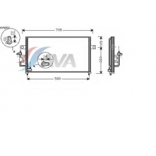 HY5057 AVA Конденсатор, кондиционер