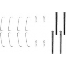 MBA907 MINTEX Комплектующие, колодки дискового тормоза