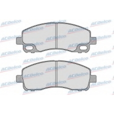 AC0581638D AC Delco Комплект тормозных колодок, дисковый тормоз