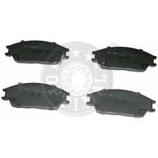 9680 OPTIMAL Комплект тормозных колодок, дисковый тормоз
