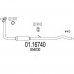 01.16740 MTS Труба выхлопного газа