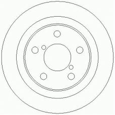D2232 ROULUNDS Тормозной диск