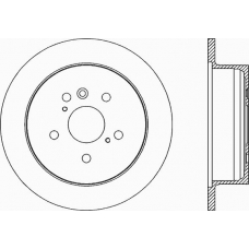 BDA2172.10 OPEN PARTS Тормозной диск