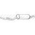 283-123 BOSAL Глушитель выхлопных газов конечный