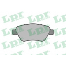 05P1878 LPR Комплект тормозных колодок, дисковый тормоз