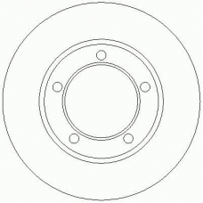 D2317 ROULUNDS Тормозной диск
