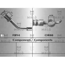 80636 Malo Тормозной шланг