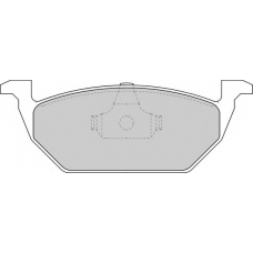 DBP391094 DURON Комплект тормозных колодок, дисковый тормоз