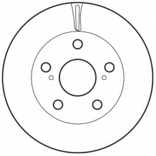 562724BC BENDIX Тормозной диск