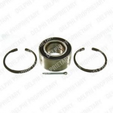 BK283 DELPHI Комплект подшипника ступицы колеса