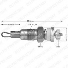HDS319 DELPHI Свеча накаливания