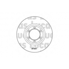 DF3031 TRW Тормозной диск