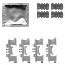 MBA1812 MINTEX Комплектующие, колодки дискового тормоза