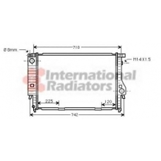 06002095 VAN WEZEL Радиатор, охлаждение двигателя