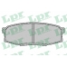 05P1419 LPR Комплект тормозных колодок, дисковый тормоз