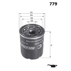 H61 MECAFILTER Масляный фильтр