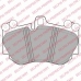 LP2116 DELPHI Комплект тормозных колодок, дисковый тормоз