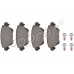 302 051 TOPRAN Комплект тормозных колодок, дисковый тормоз