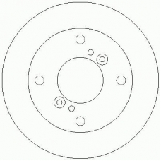 D2477 ROULUNDS Тормозной диск