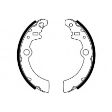S747 SIMER Комплект тормозных колодок