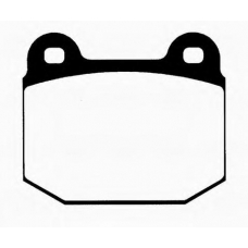 J PP-506AF JAPANPARTS Комплект тормозных колодок, дисковый тормоз