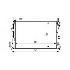 QER2270 QH Benelux Радиатор, охлаждение двигателя