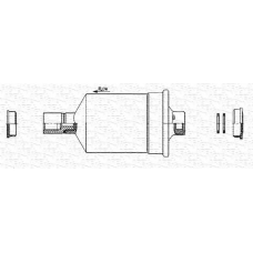 213908500200 MAGNETI MARELLI Фильтр топливный